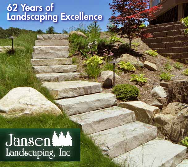 Jansen Landscaping has over 60 years of experience under their gardening gloves, striving for perfection with each project.
