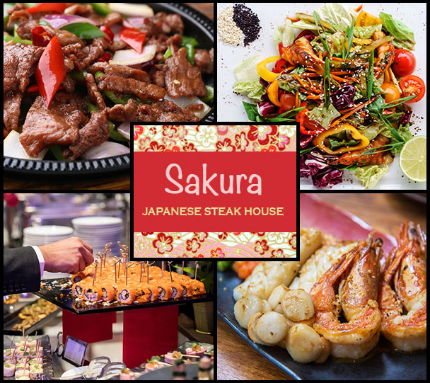 Sakura Japanese Steak House Elkhart Indiana Teppanyaki, Sushi and more authentic Japanese cuisine