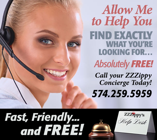 ZZZippy has a consierge service that is free to everyone. If you need assistance finding a service vendor or a reliable used car dealer, or anything in between, email or call your ZZZippy Concierge.
