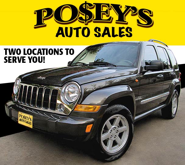 Posey's Auto Sales sells  safe, dependable, affordable vehicles from two locations in Elkhart, Indiana